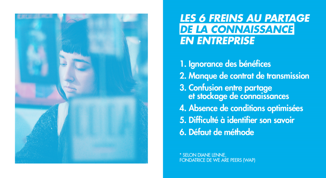 Six approches pour justifier le non dynamisme des collaborateurs à partager